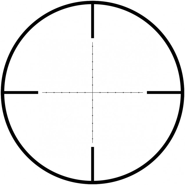 UTG 2-7x44 Long Eye Relief , Glass Mil-Dot