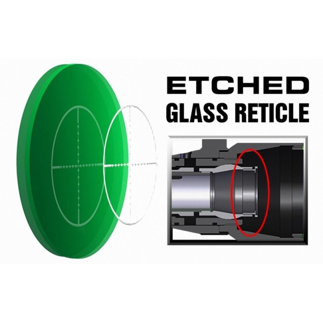 UTG 10x50 Glass Mil-Dot