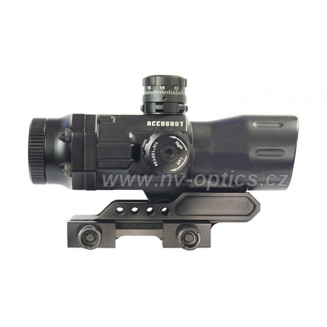 UTG T4 Prismatic 4x32 Circle Dot