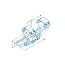 UTG ACCU-SYNC QR Cantilever 30mm  Offset 50mm AIR32250Q