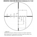 Vortex Crossfire II 2-7x32 1'' BDC